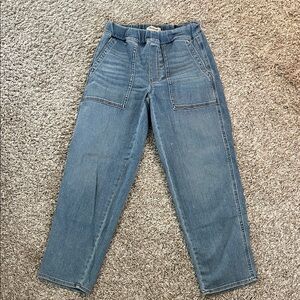 Madewell elastic waist jeans